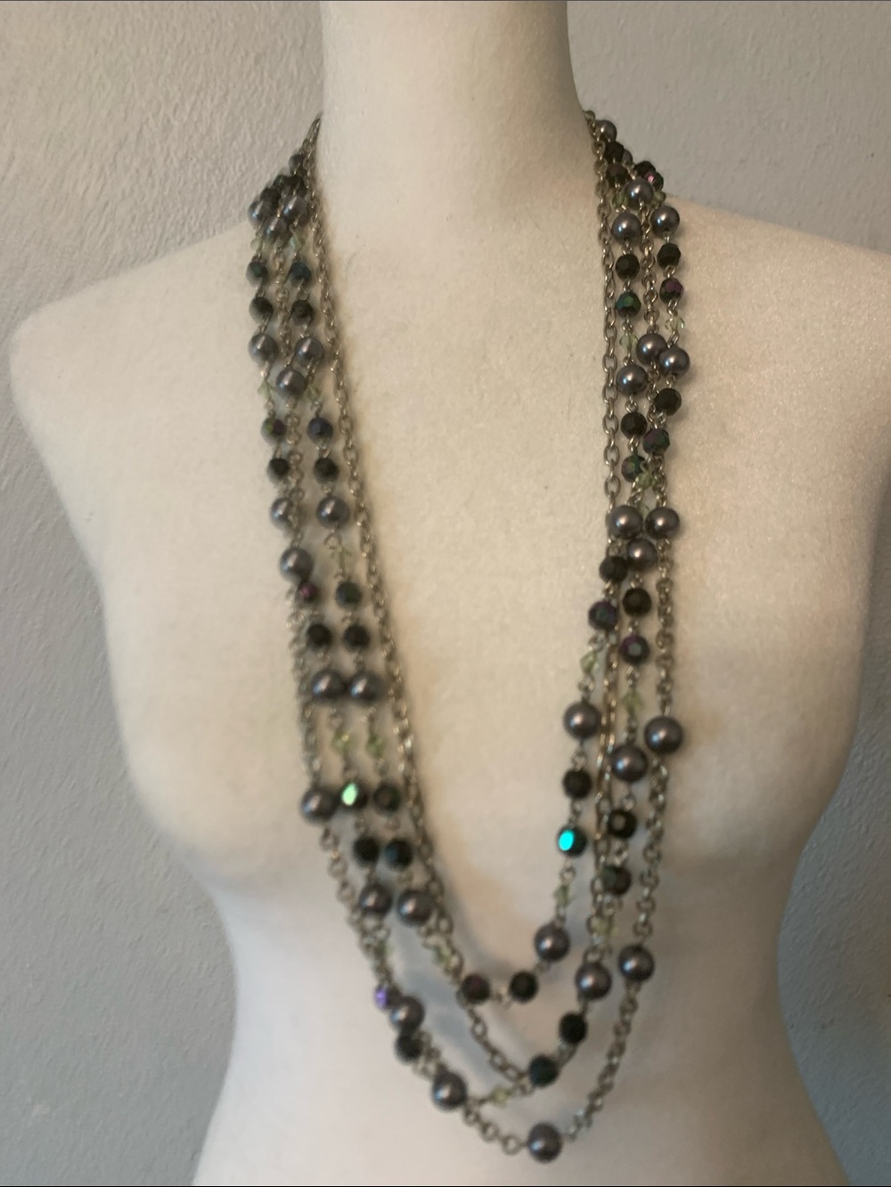 Multi-Strand Bead Necklace - Women Jewelry